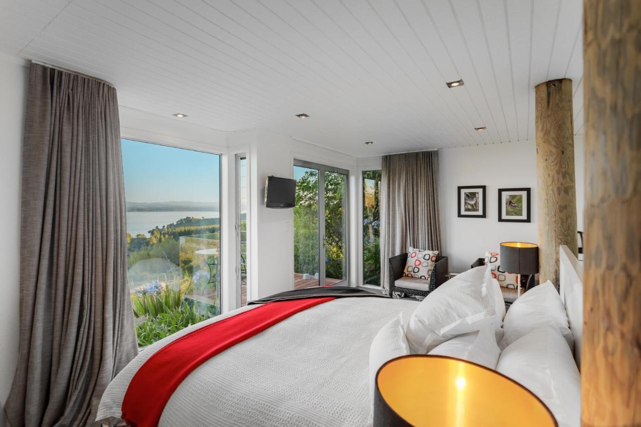 Acacia Cliffs Lodge Lago Lago Taupo Esterno foto