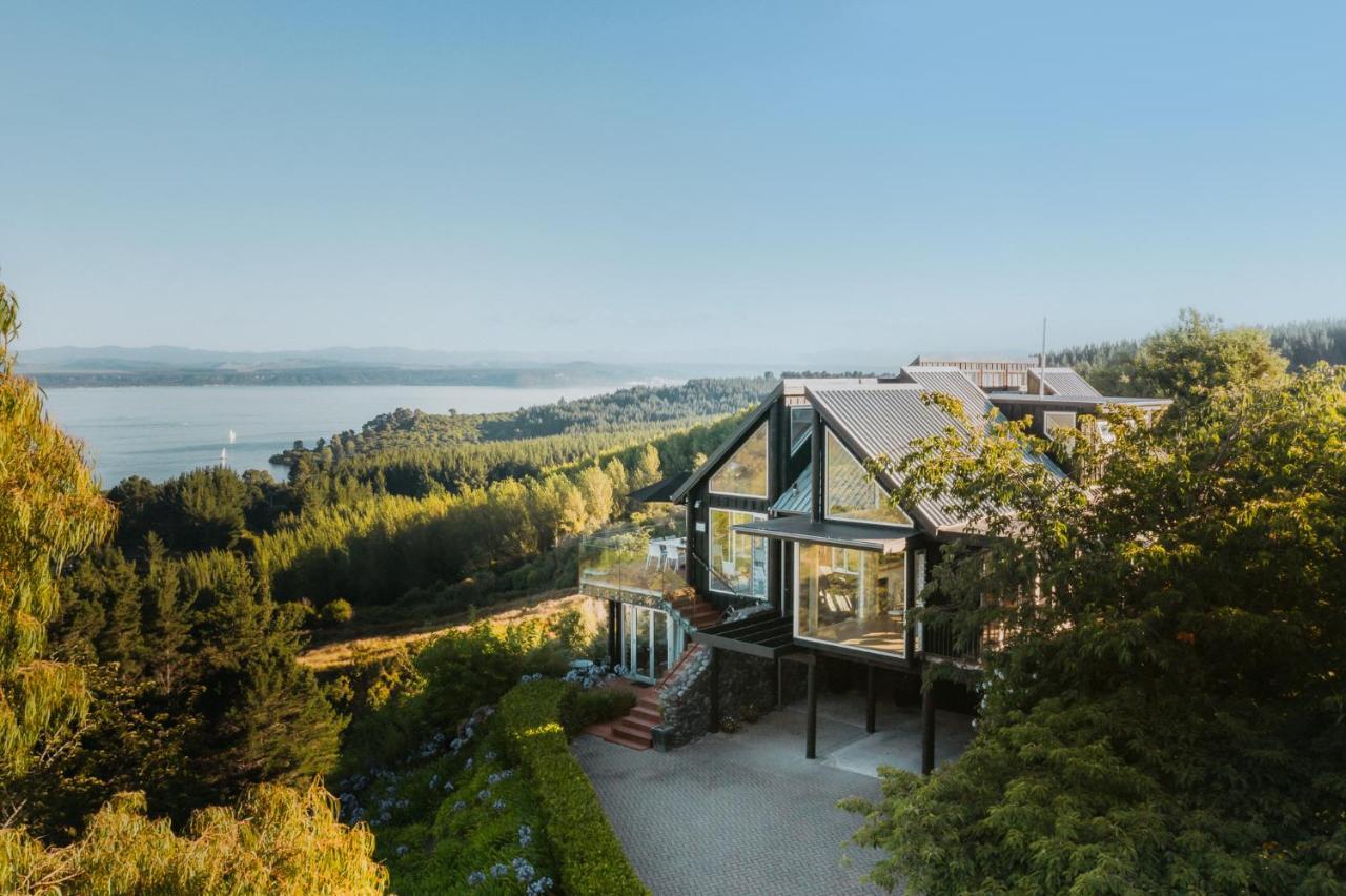 Acacia Cliffs Lodge Lago Lago Taupo Esterno foto