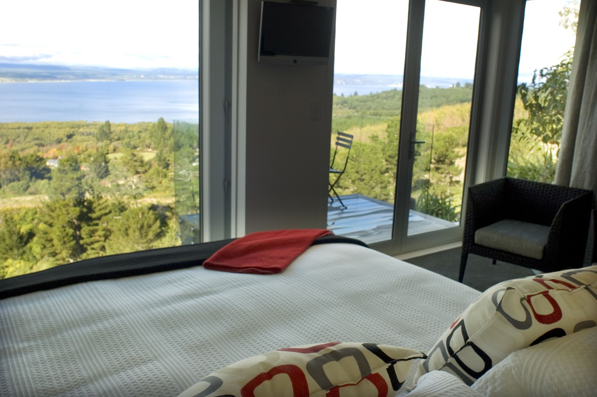 Acacia Cliffs Lodge Lago Lago Taupo Esterno foto