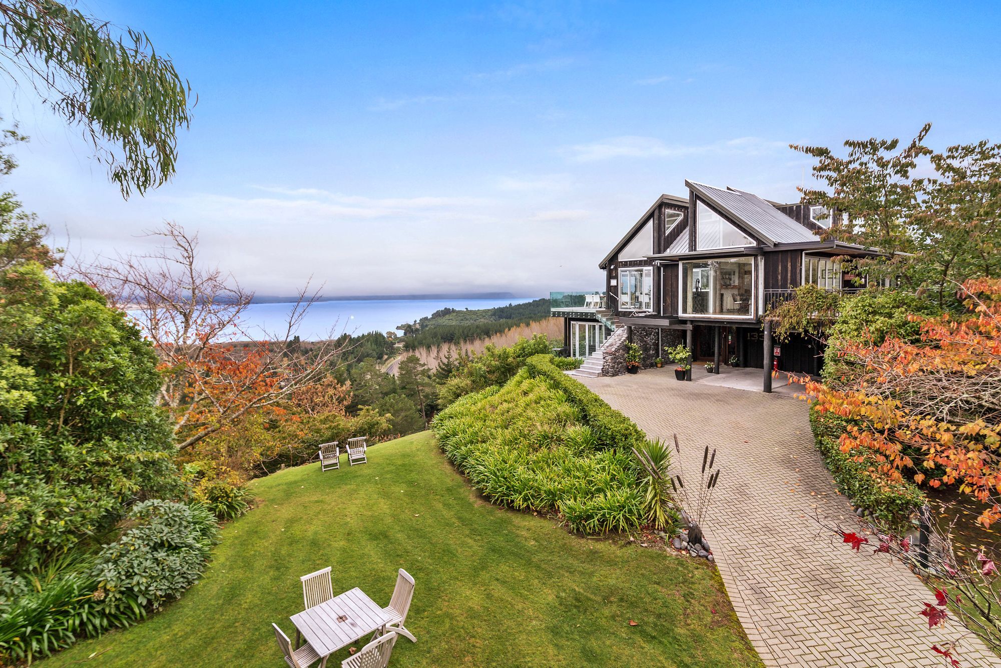 Acacia Cliffs Lodge Lago Lago Taupo Esterno foto